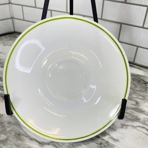 Corelle Meadow Saucer Green Line